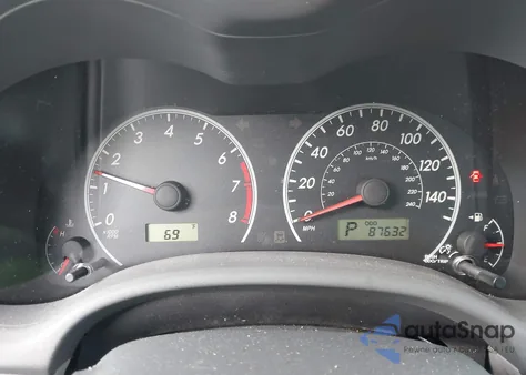 2010 Toyota Corolla Le z USA, uszkodzony, nr VIN JTDBU4EE8AJ077459